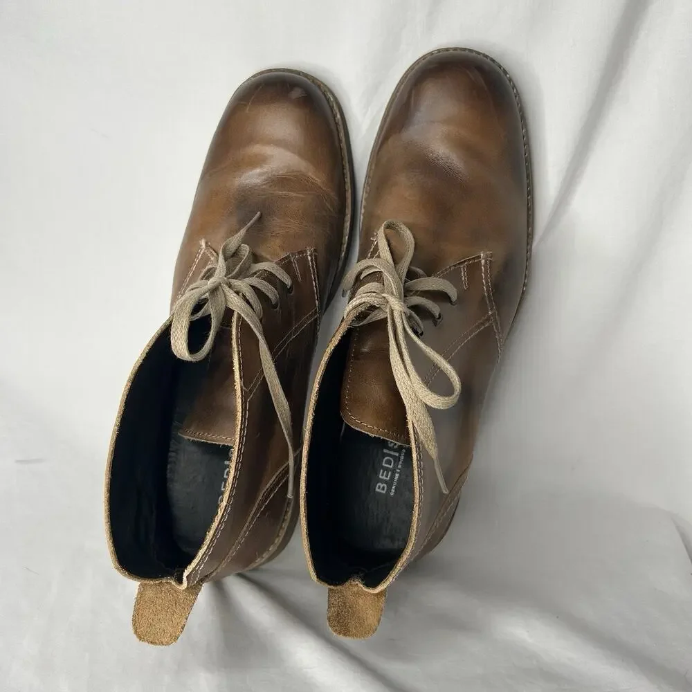 Bed Stu Men's Draco Chukka Boot Tan Men's Size 11